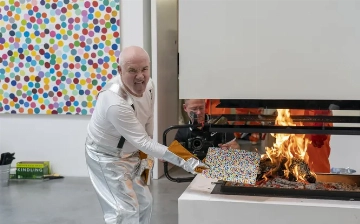 Художник начал сжигать картины стоимостью $11 миллионов