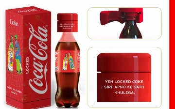 Coca-Cola в Индии создала «заблокированные» бутылки, которые может открыть отправитель