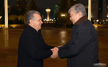 Мирзиёев и Токаев провели встречу в Астане