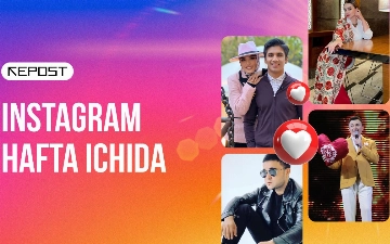 Instagram hafta ichida: Umra ziyoratini ado etayotgan mashhurlar, Moskvada medal bilan taqdirlangan Ozoda Nursaidova va Yulduz Usmonovaning garderobi