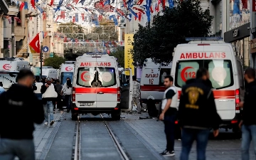 Istanbulda portlash sodir etgan shaxs qo'lga olindi