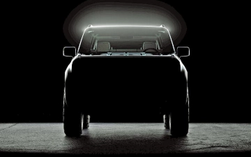 Volkswagen опубликовал новое фото электрического внедорожника