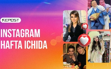 Instagram hafta ichida: Yangi premyeralar taqdim etgan xonandalar, Umra ziyoratini ado etayotgan mashhurlar, sobiq "Ummon" jamoasi a'zosi Jasur Rafiqovning so'nggi videosi