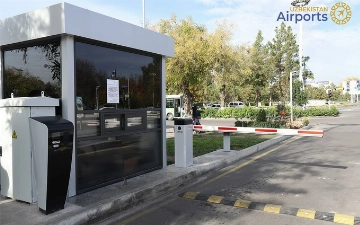 Toshkent xalqaro aeroportida birinchi avtomatlashtirilgan avtoturargoh ishga tushirildi