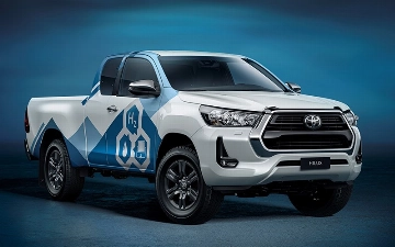 Toyota представила водородный пикап Hilux