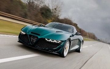 Alfa Romeo презентовал лимитированный Giulia SWB Zagato на механике