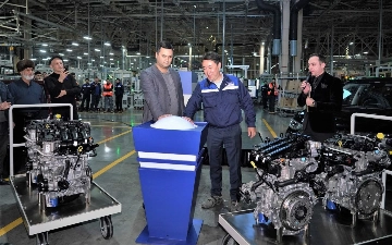 Вчера на моторном заводе UzAuto Motors Powertrain в Ташкенте в торжественной обстановке была запущена новая производственная линия