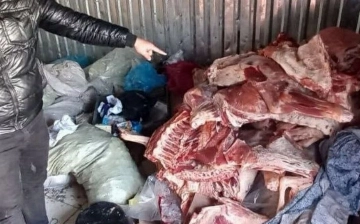 В Ташкент пытались провезти более 300 кг несъедобного мяса