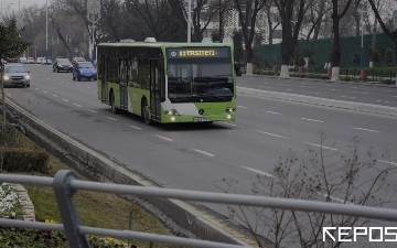 Toshkentda havo harorati noldan past bo'lganligi sababli yangi yo'lovchi avtobuslarining dvigatellari muzlab qoldi