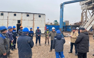 Рабочая группа «Узбекнефтегаза» проинспектировала месторождения в Кашкадарье