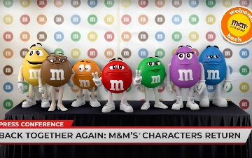 M&amp;M’s вернут свои «говорящие конфеты»