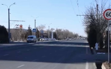 На улицах одного из городов Узбекистана снизили допустимую максимальную скорость до 60 км/ч