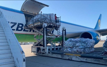 Узбекистан направил Турции 170 тонн гумпомощи