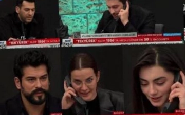 Турецкие знаменитости объединились ради помощи пострадавшим от землетрясения
