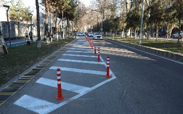 В Ташкенте начали устанавливать «островки безопасности» возле школ