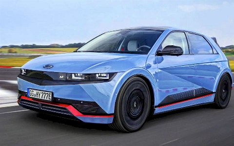 Hyundai тестирует новую версию электрокара Ioniq 5 N