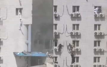 В Китае при пожаре в больнице погибло 29 человек (видео)