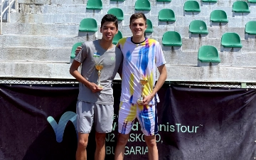 Амир Милушев стал победителем турнира в Болгарии в парном разряде