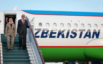 Президент Сингапура отбыла из Ташкента регулярным рейсом Uzbekistan Airways