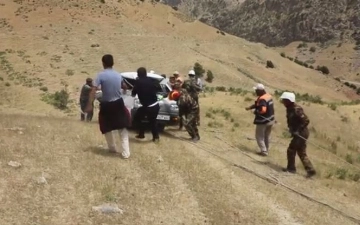 Damas сорвался с обрыва в Кашкадарье, погибли три человека (видео)