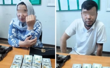 Россиянин и кыргызстанка пытались незаконно провезти в Узбекистан $80 тысяч