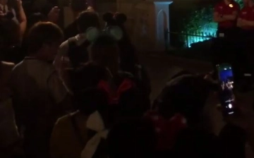 В Париже бастующие сотрудники «Диснейленда» отключили детям аттракционы (видео) 