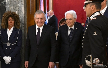 Шавкат Мирзиёев встретился с президентом Италии (главное)