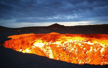 В Туркменистане придумали, как потушить «Врата ада»