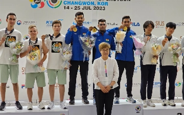 Узбекские стрелки отметились серебряными медалями на молодежном ЧМ