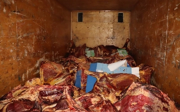 Из Самарканда в Ташкент пытались провезти тонну испорченного мяса
