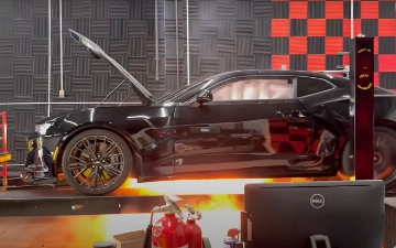 Chevrolet Camaro на 829 лошадей взорвался в ходе испытаний — видео