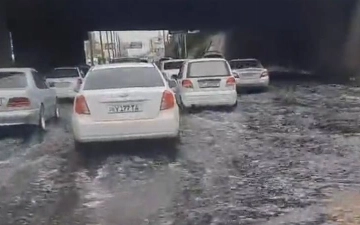 Дороги Ташкента снова не справились с дождем (видео)