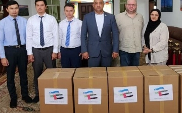 Из Дубая в Узбекистан направили гуманитарную помощь