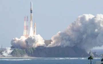 Япония запустила ракету-носитель со своим первым лунным посадочным модулем (видео)