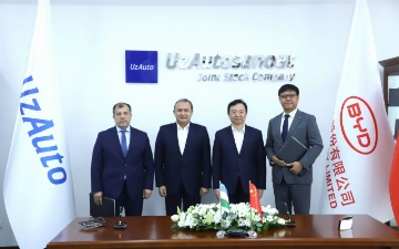 Основатель и президент компании BYD Ван Чуаньфу посетил Узбекистан