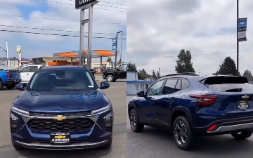 Узбекистанец показал обновленный Chevrolet Tracker (видео)