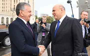 Шавкат Мирзиёев встретился с главой правительства России (главное)