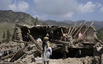 Число жертв землетрясения в Афганистане увеличилось до 2,4  тысячи