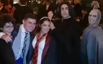 Молодожены устроили свадьбу в стиле «Гарри Поттера»
