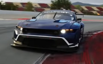 Ford показал новый спорткар Mustang GT3 на видео