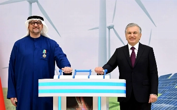 Шавкат Мирзиёев запустил шесть «зеленых» электростанций 