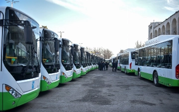 В одном из городов Кыргызстана из-за отсутствия метана встали автобусы