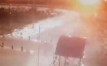 Появилось видео взрыва в кафе Уральска, в результате которого пострадали двое узбекистанцев