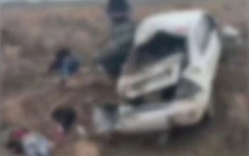 В Сурхандарье Nexia съехала с дороги и опрокинулась: пассажирка погибла на месте