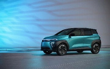 В России показали обновленный дизайн электромобиля «Атом»