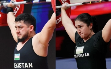 Тяжелоатлеты Усаров и Адашбаева завоевали шесть медалей на ЧА в Ташкенте