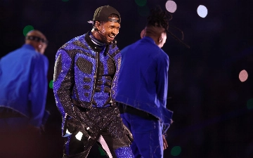 Выступление Usher на Super Bowl 2024