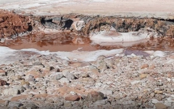 Дехканабадский калийный завод оштрафовали более чем на 300 млн сумов за загрязнение ручья 