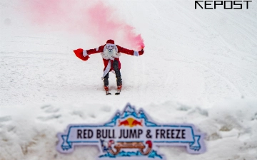 В Узбекистане впервые прошли соревнования Red Bull Jump &amp; Freeze