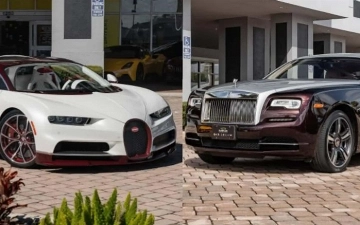 При покупке Bugatti Chiron американский дилер предлагает бонус в виде Rolls-Royce Wraith